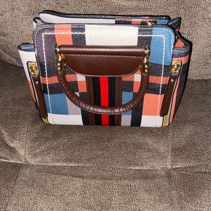 Plaid handbag
